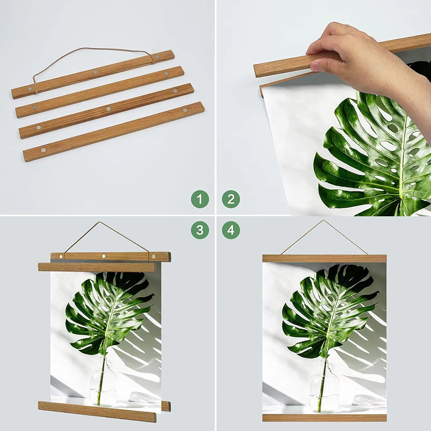 21-90cm Magnetic Wooden Pictur - Woodworking Room ulasan dan harga