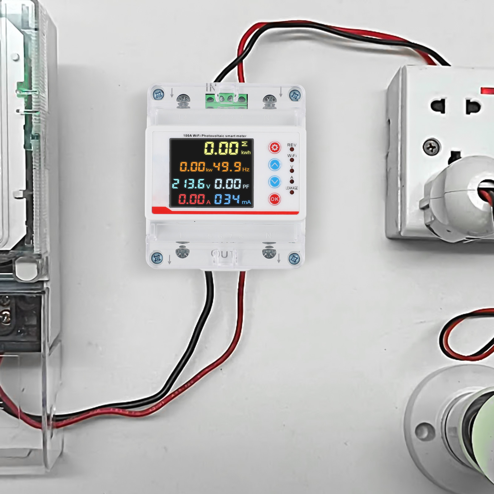 220V Smart Meter Electric Mete - Woodworking App ulasan dan harga
