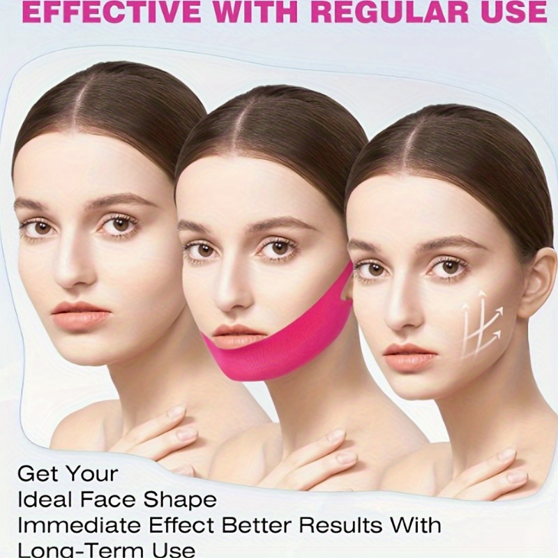 3pcs Face Line Lifting Tape, D - Woodworking Mask ulasan dan harga