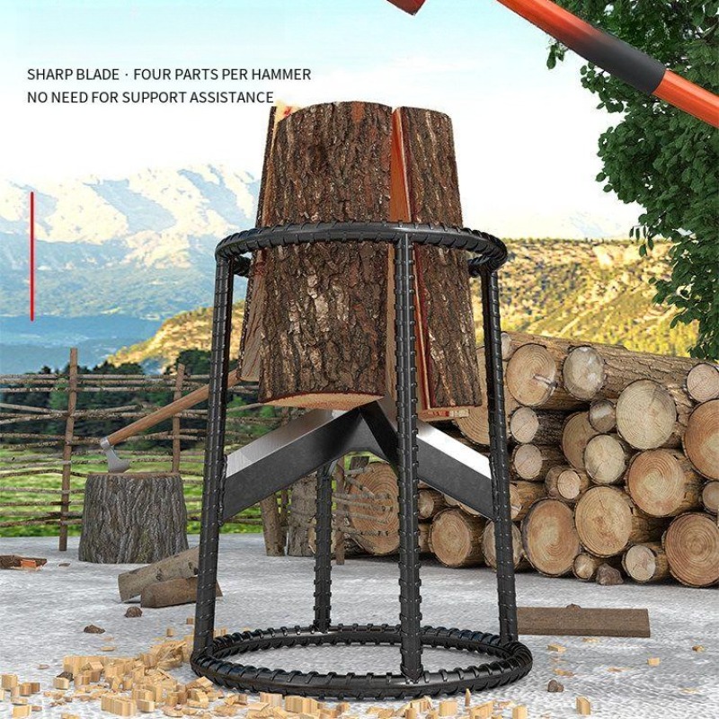 Manual Log Splitter Cross Desi - Woodworking Hatchet ulasan dan harga
